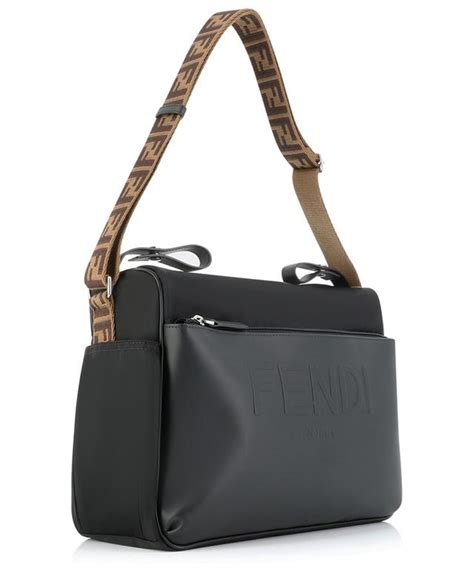 fendi wickeltasche|Wickeltasche aus Nylon und Leder .